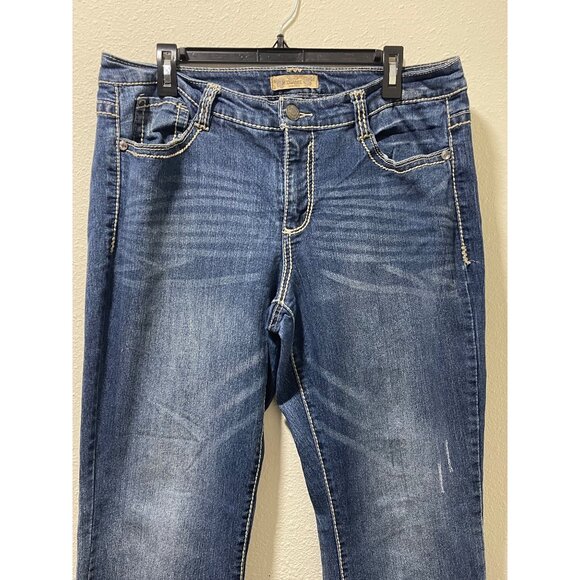 Nine West Vintage America Jeans Womens 14/32 Blue Stretch Denim - Picture 4 of 15
